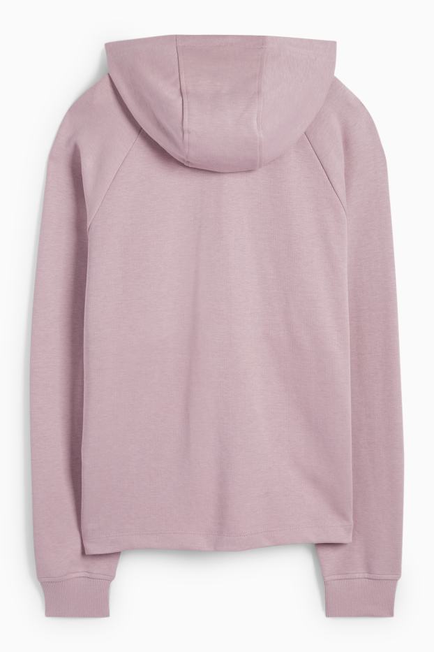 Damen - Funktions-Jacke mit Kapuze - hellviolett