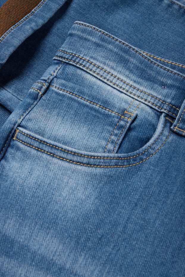 Kinderen: jongens - Relaxed jeans - thermojeans - jeansblauw