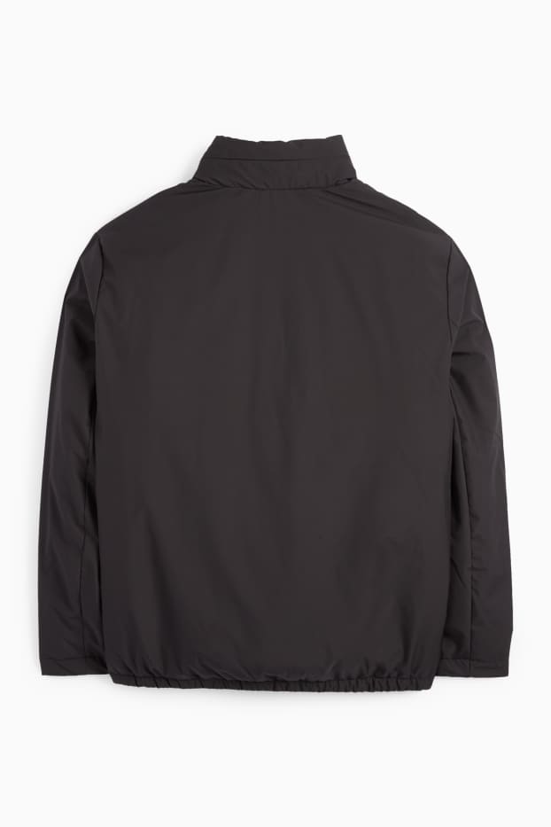 Hommes - Veste à capuche - doublée - noir