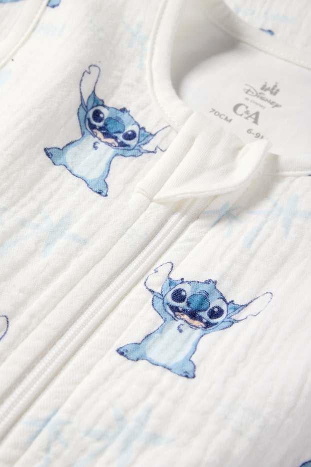 Miminka - chlapci - Lilo & Stitch - spací pytel pro miminka - 6–9 měsíců - bílá