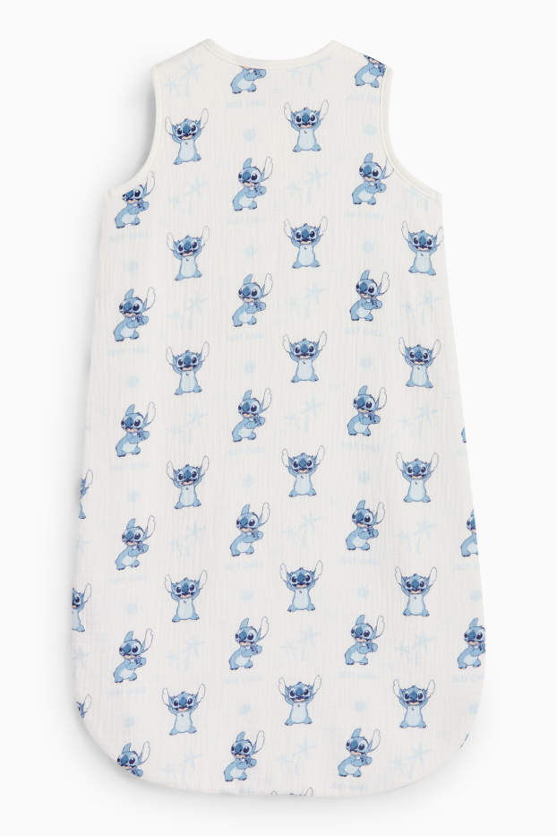 Miminka - chlapci - Lilo & Stitch - spací pytel pro miminka - 6–9 měsíců - bílá