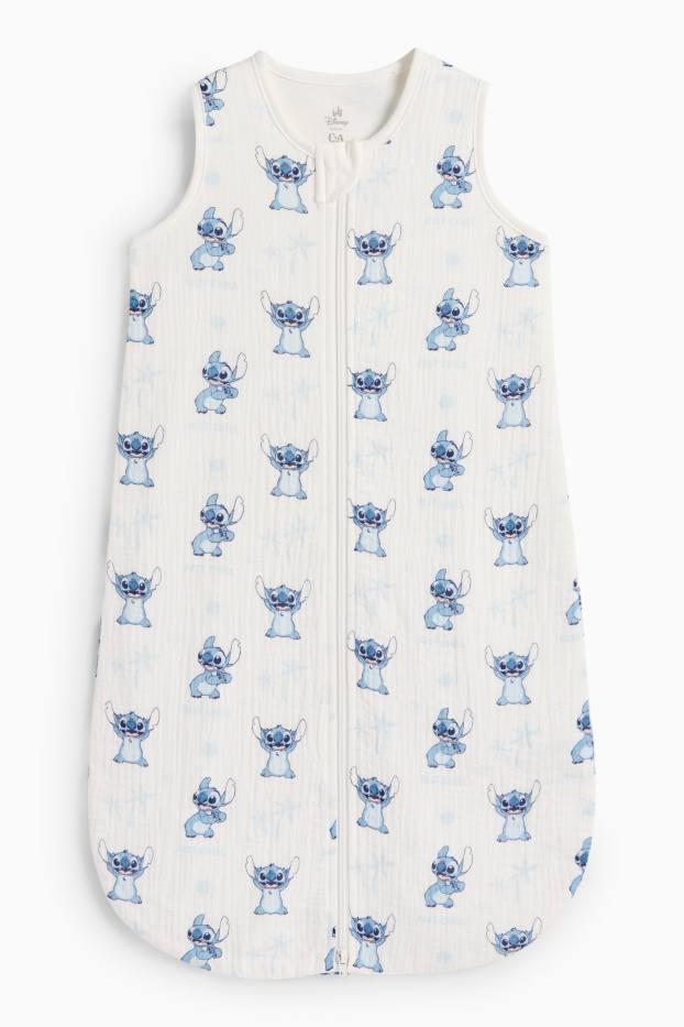 Miminka - chlapci - Lilo & Stitch - spací pytel pro miminka - 6–9 měsíců - bílá