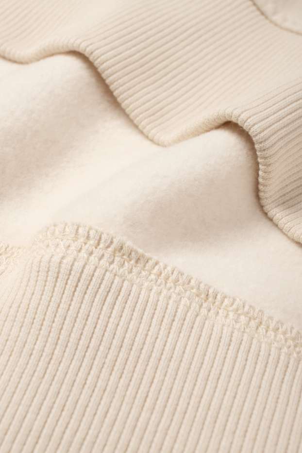 Uomo - Felpa con cappuccio - beige chiaro