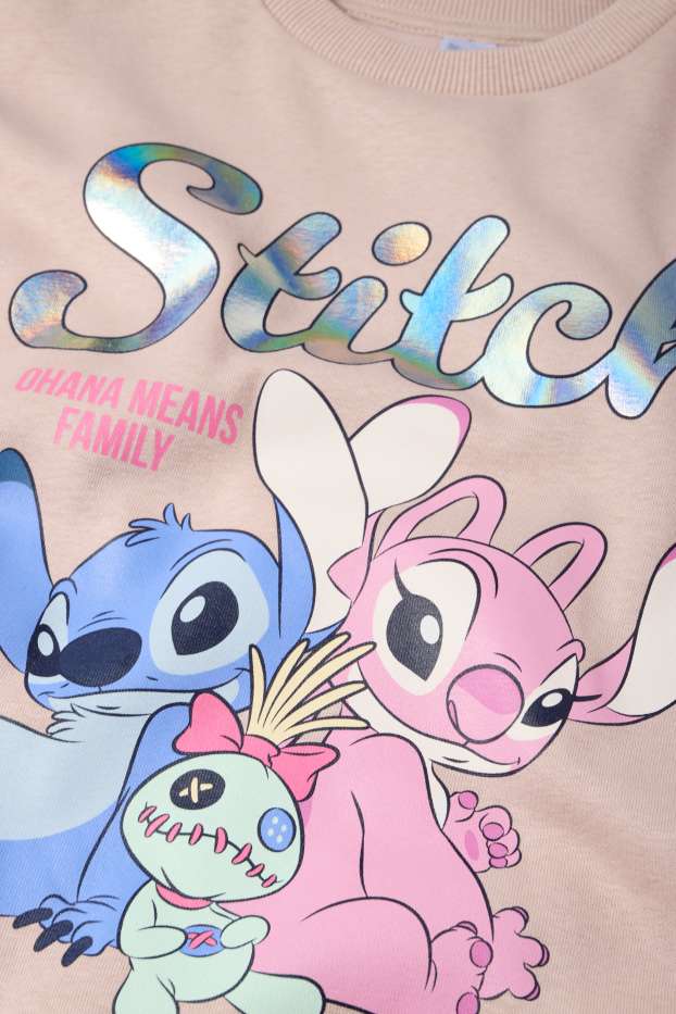 Nena - Lilo & Stitch - dessuadora - beix