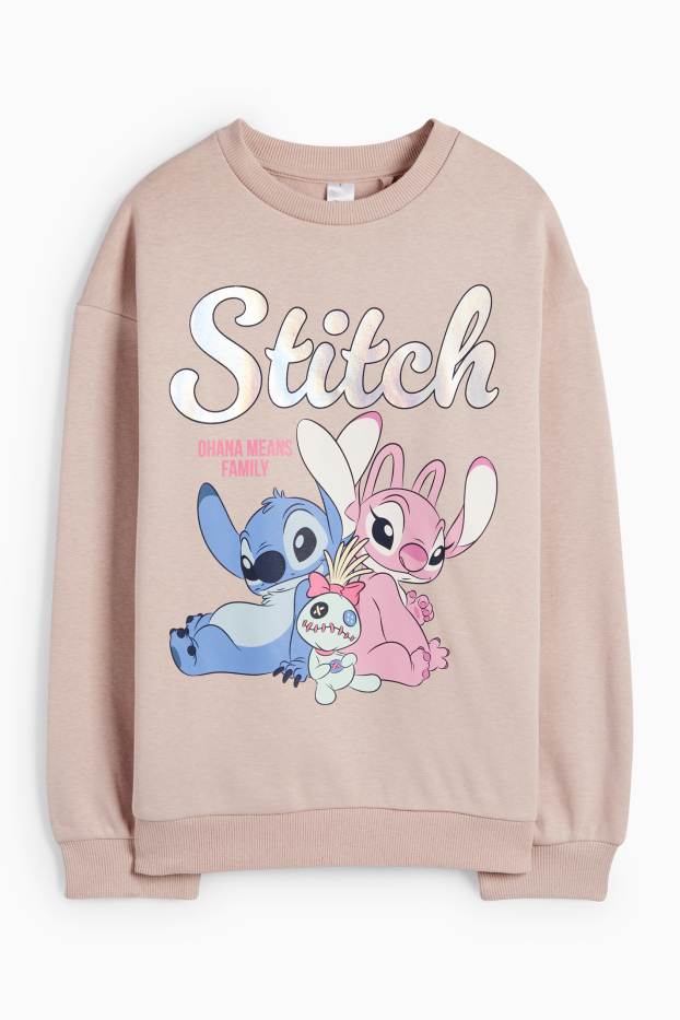 Nena - Lilo & Stitch - dessuadora - beix