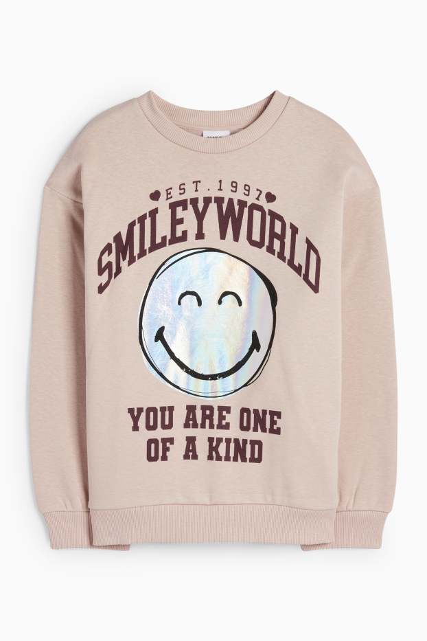 Kinder Mädchen - SmileyWorld® - Sweatshirt - beige