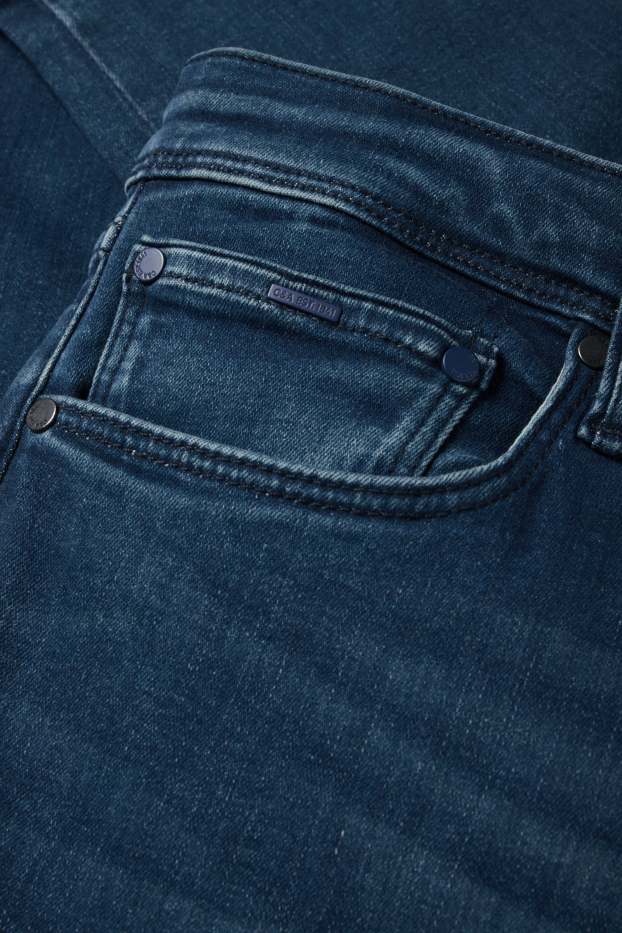 Herren - Slim Jeans - jeansblau