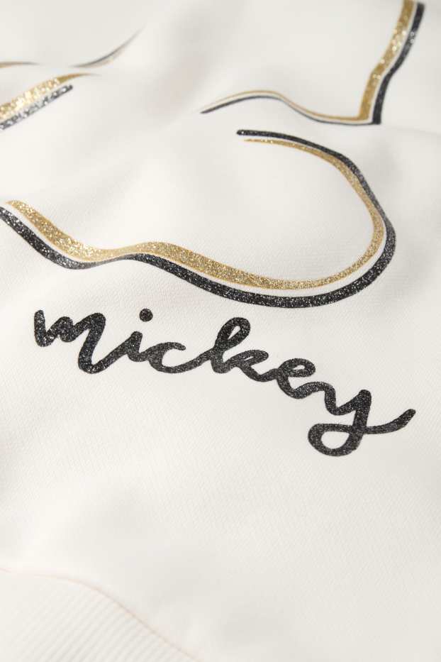 Women - Hoodie - Mickey Mouse - white