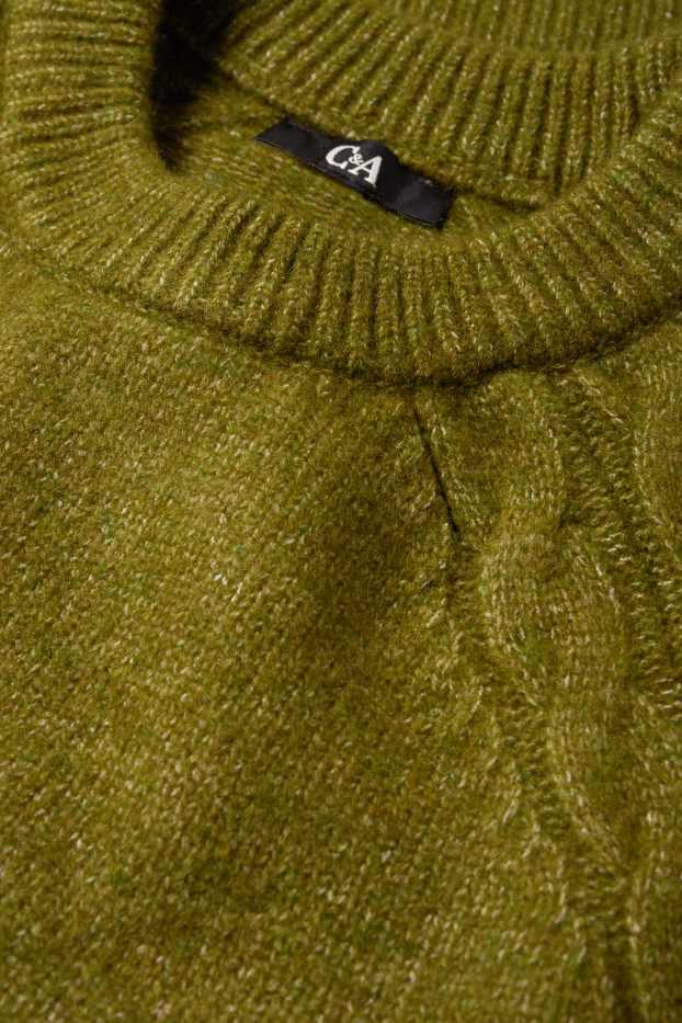 Femmes - Pull - vert foncé