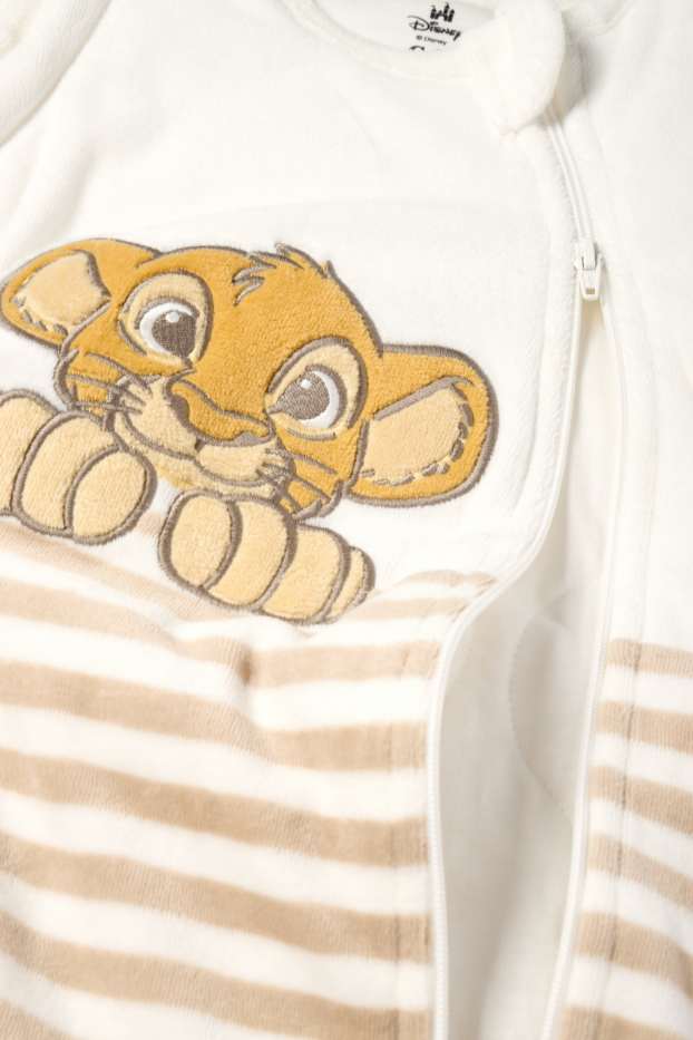 Baby Buben - Der König der Löwen - Baby-Schlafsack - 6-18 Monate - cremeweiß