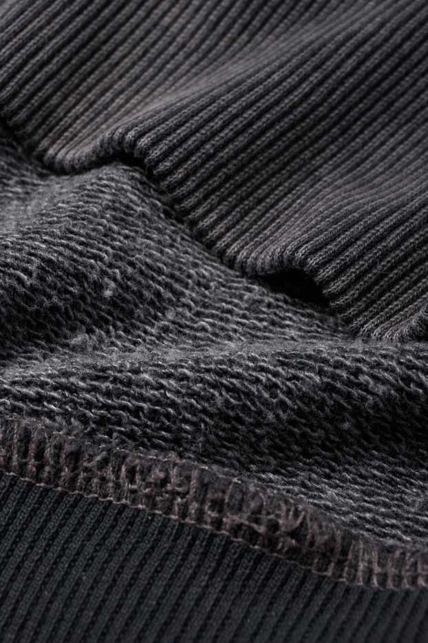 Enfants garçons - Garfield - sweat - gris foncé