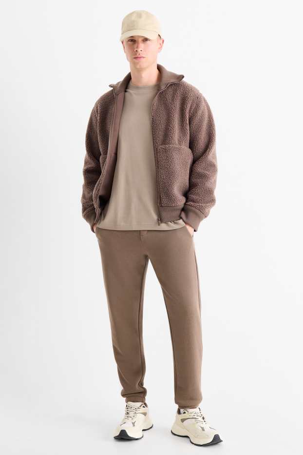 Hommes - Bas de jogging - marron