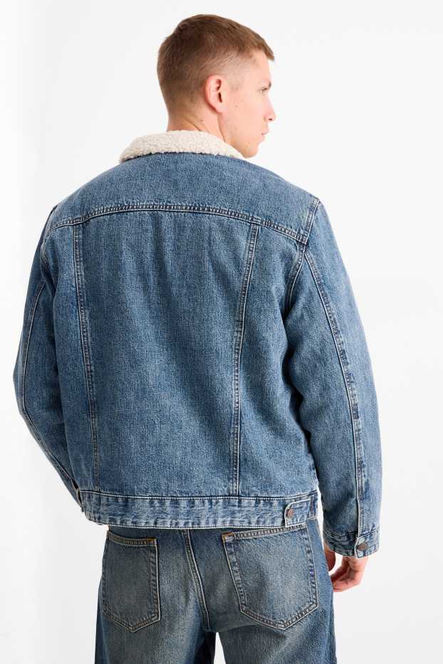 Herren - Jeansjacke - jeansblau