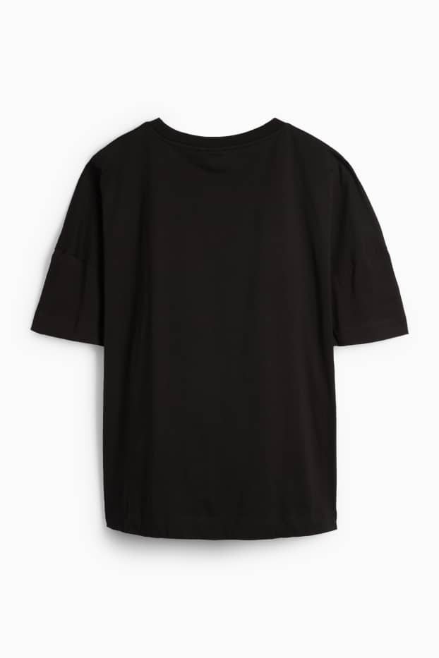 Femmes - T-shirt - regular fit - Peanuts - noir