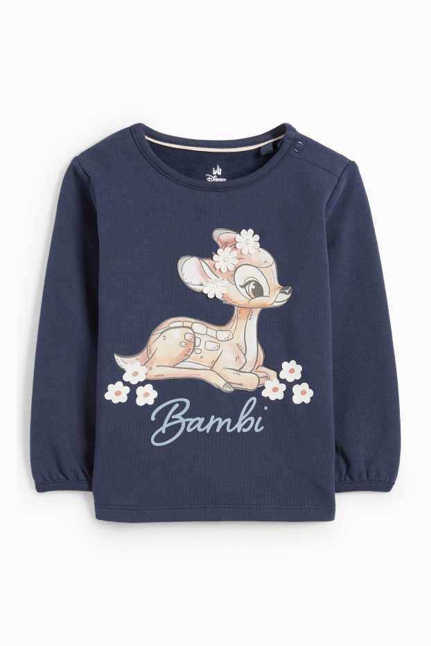 Neonate - Bambi - completo per neonate - 3 pezzi - blu scuro