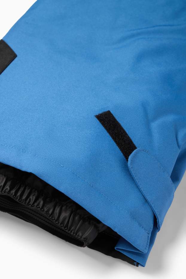 Kinder Buben - Skihose - wasserdicht - blau