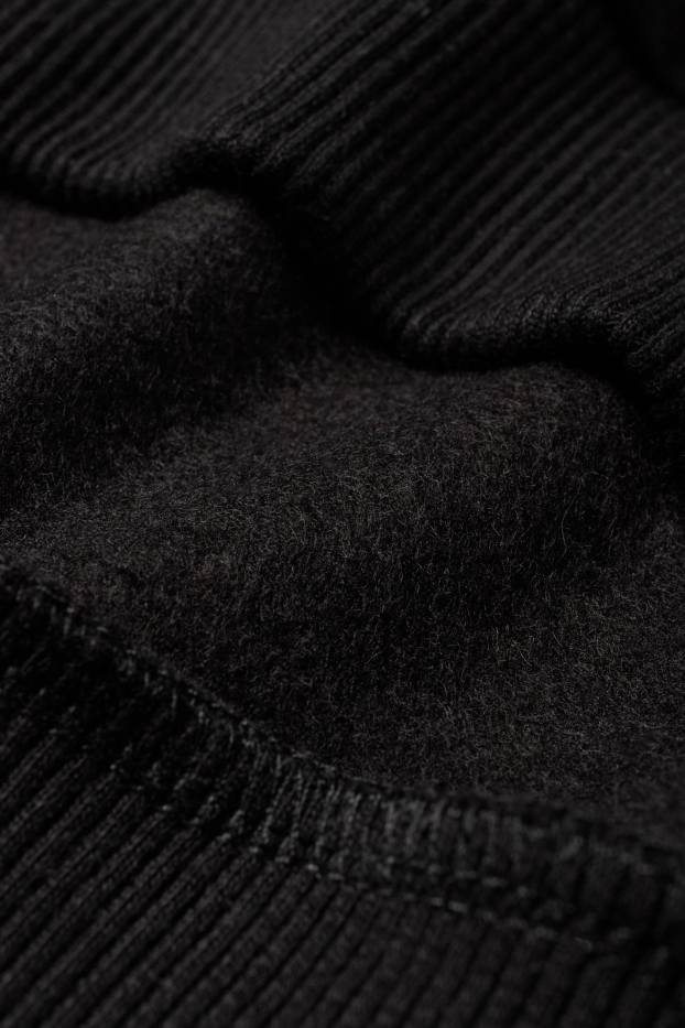 Niñas - Kuromi - sudadera con capucha - negro