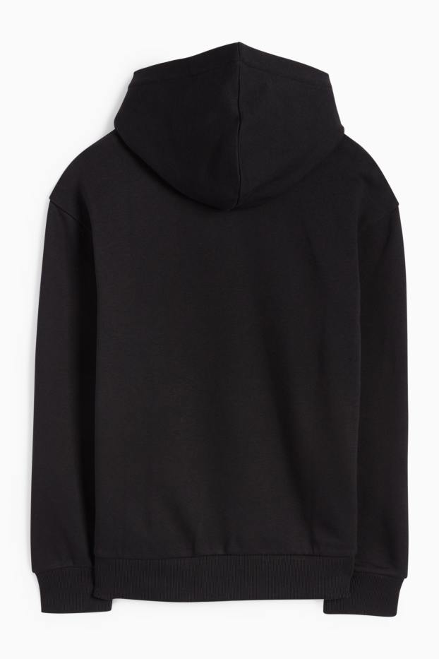 Kinder Jungen - Snowboard - Hoodie - schwarz