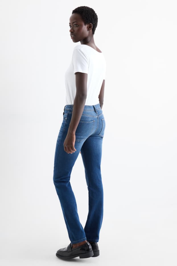 Women - Slim jeans - jog denim - blue denim