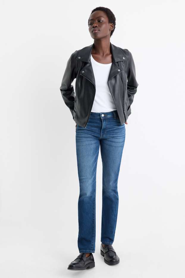 Women - Slim jeans - jog denim - blue denim