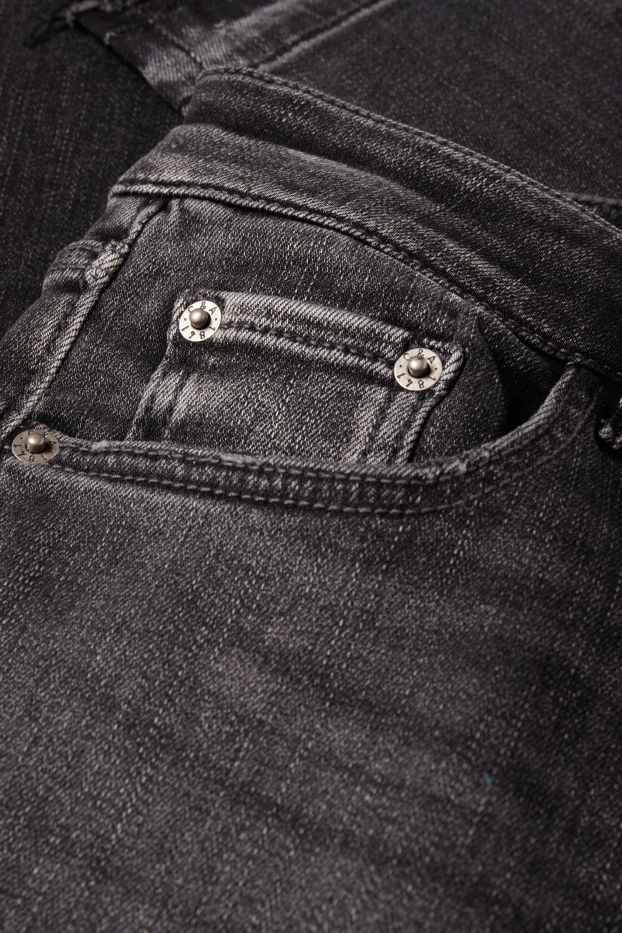 Women - Skinny jeans - high waist - LYCRA® ADAPTIV fibre - denim-gray