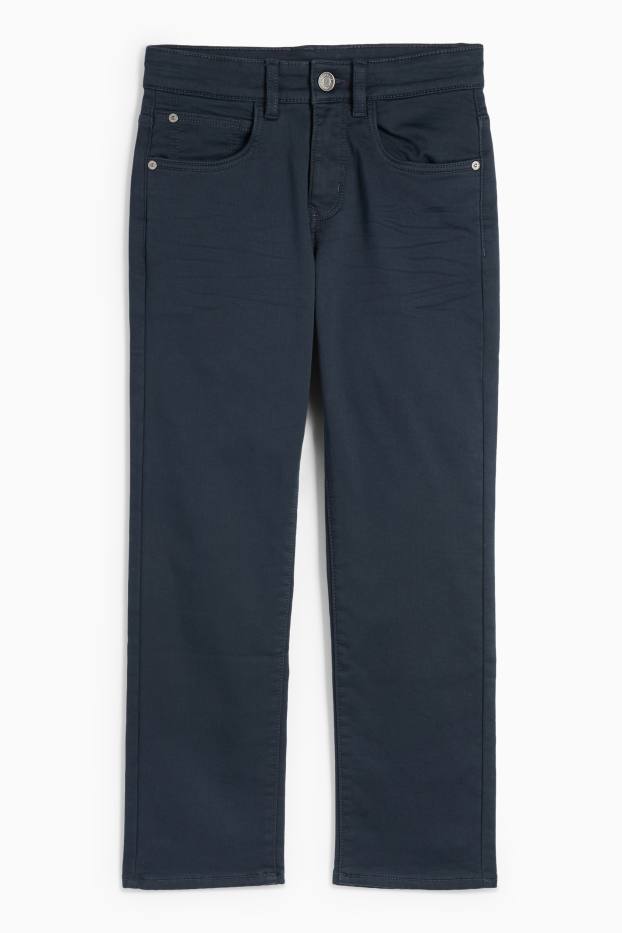 Kinderen: jongens - Thermobroek - donkerblauw