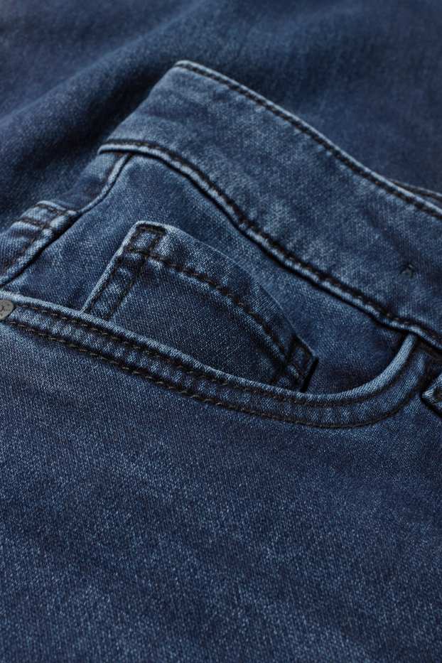 Kinderen: jongens - Slim jeans - thermojeans - LYCRA® - jeansdonkerblauw