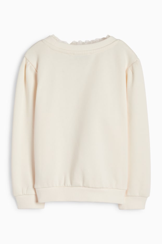 Kinder Mädchen - Fee - Sweatshirt - cremeweiß