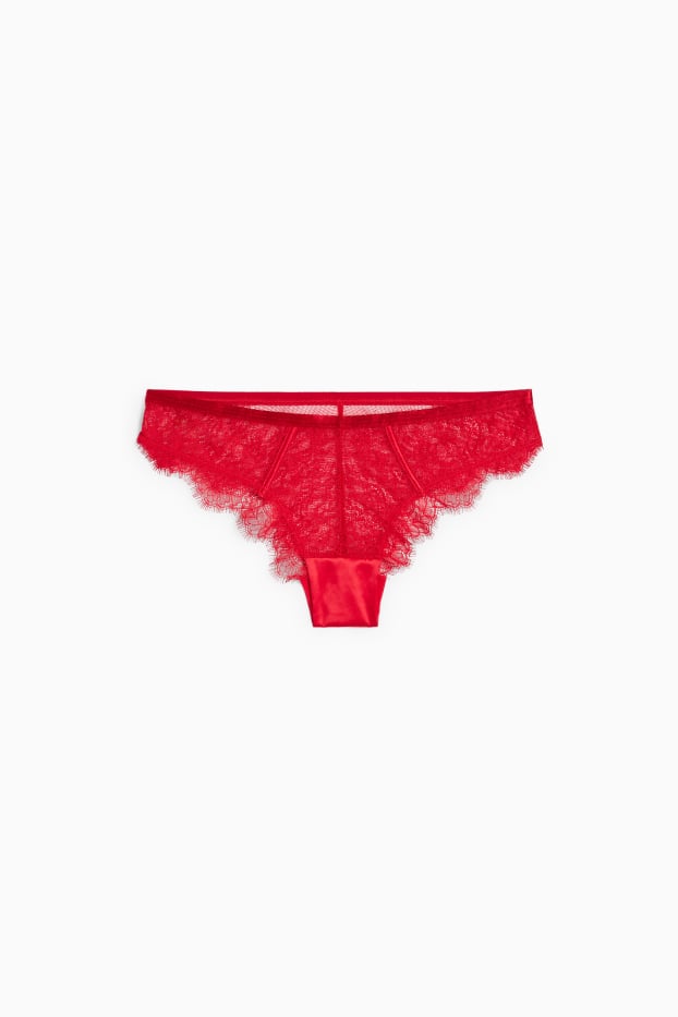 Women - Knickers - red