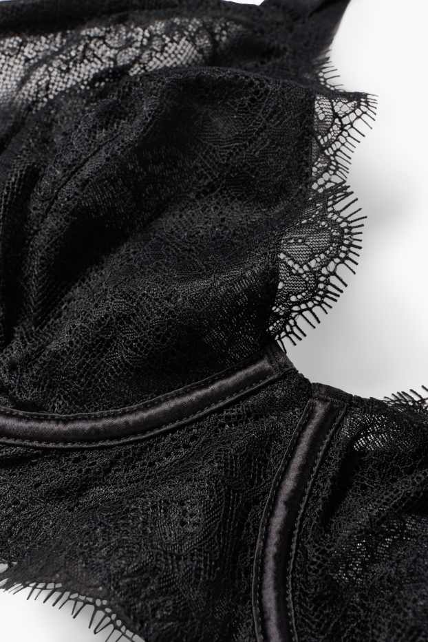 Dona - Sostenidors amb cèrcols - negre