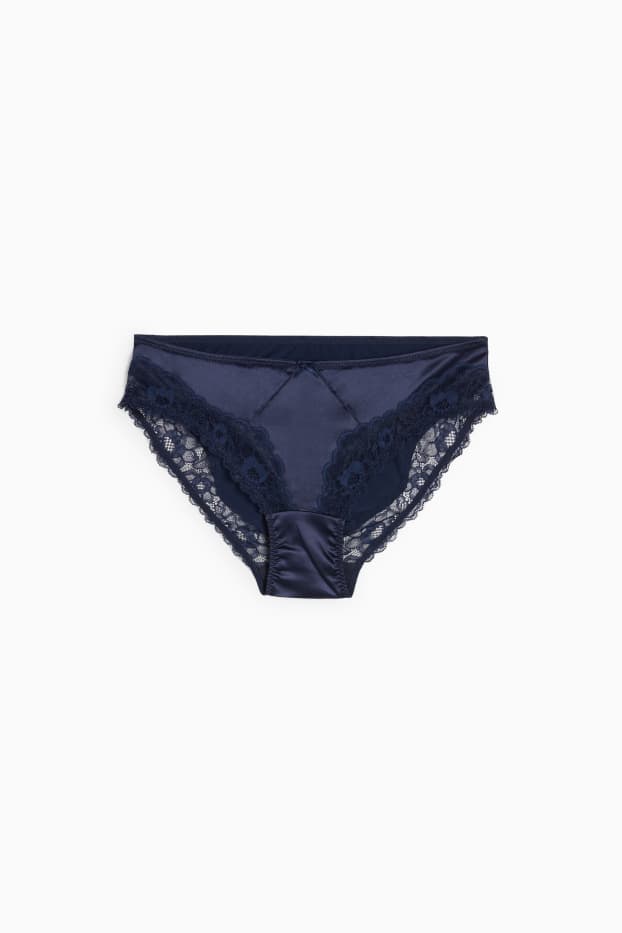Damen - Slip - dunkelblau