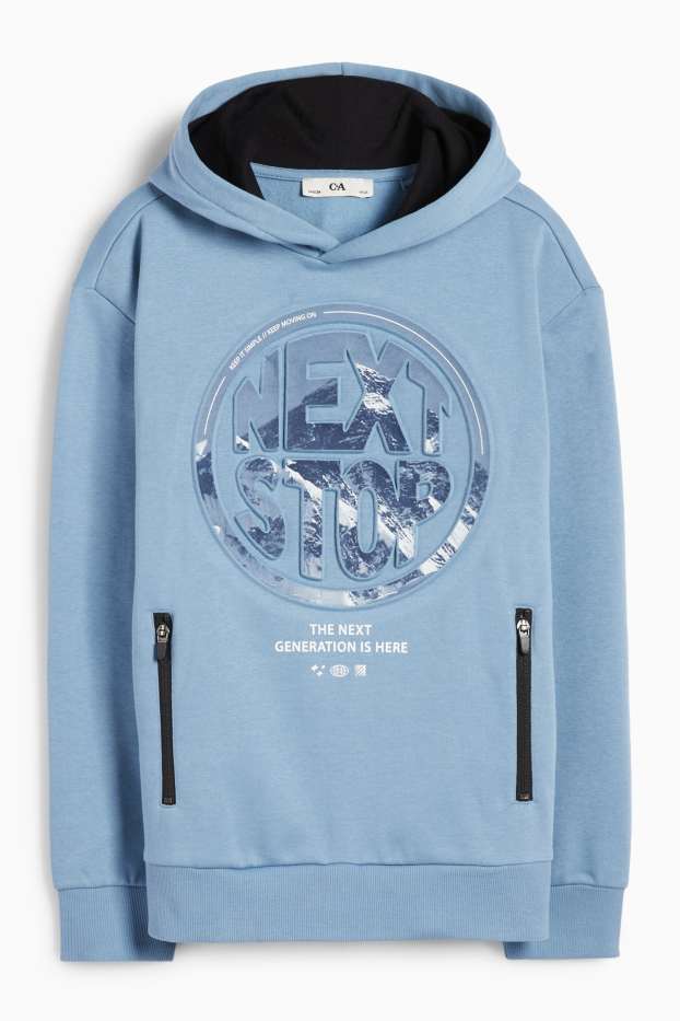 Kinder Jungen - Hoodie - blau