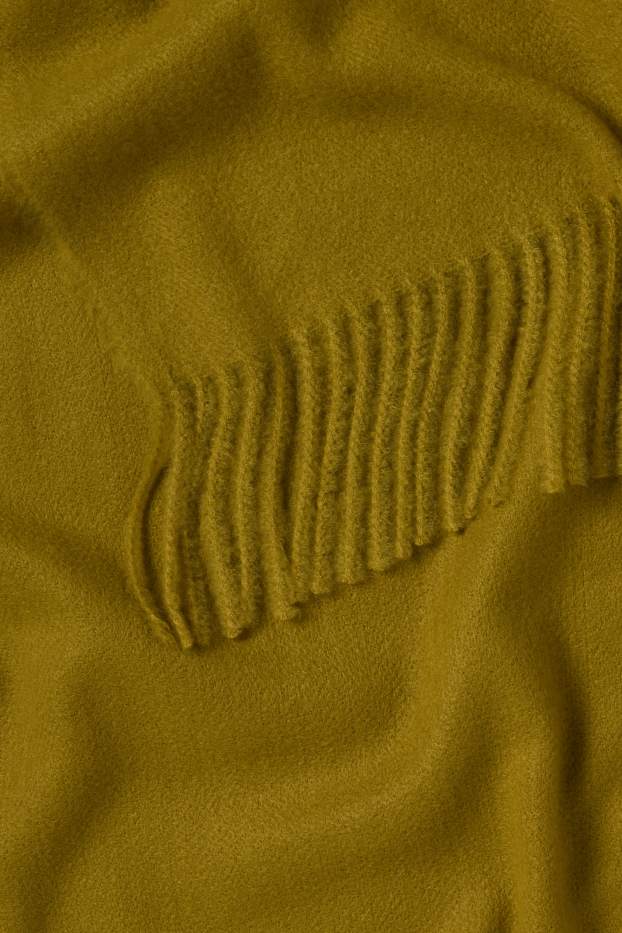 Women - Scarf - mustard yellow