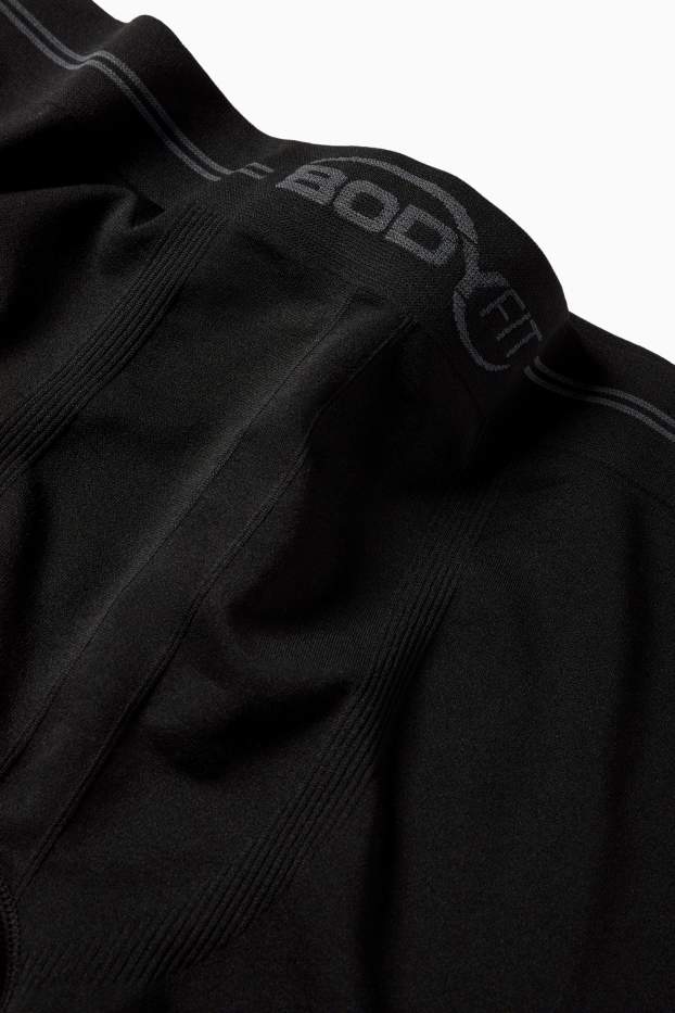 Heren - Set van 2 - trunk - naadloos - zwart