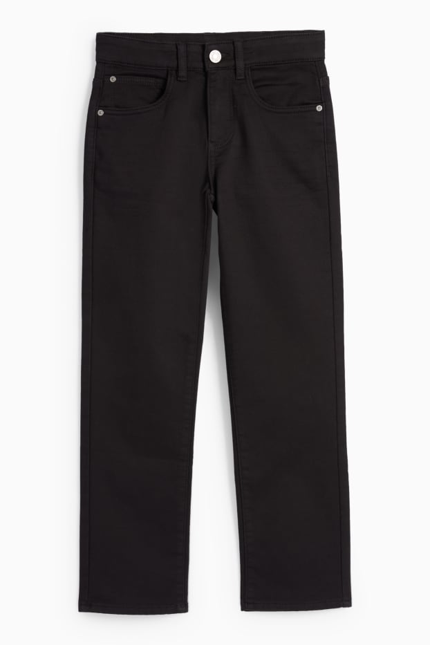 Enfants garçons - Pantalon chaud - noir