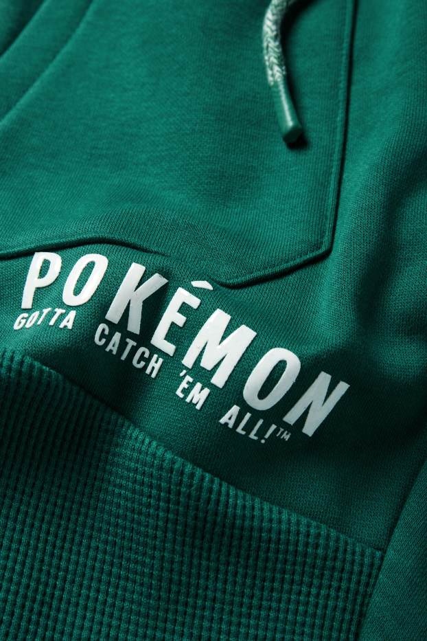 Copii - Băieți - Pokémon - Pikachu - pantaloni de trening - verde