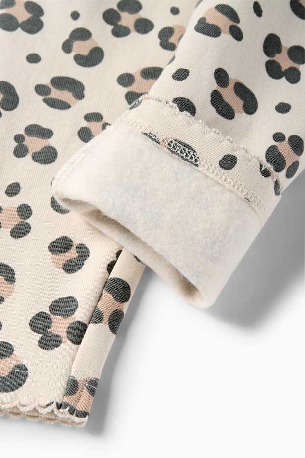 Baby Mädchen - Multipack 2er - Baby-Thermoleggings - rot / beige
