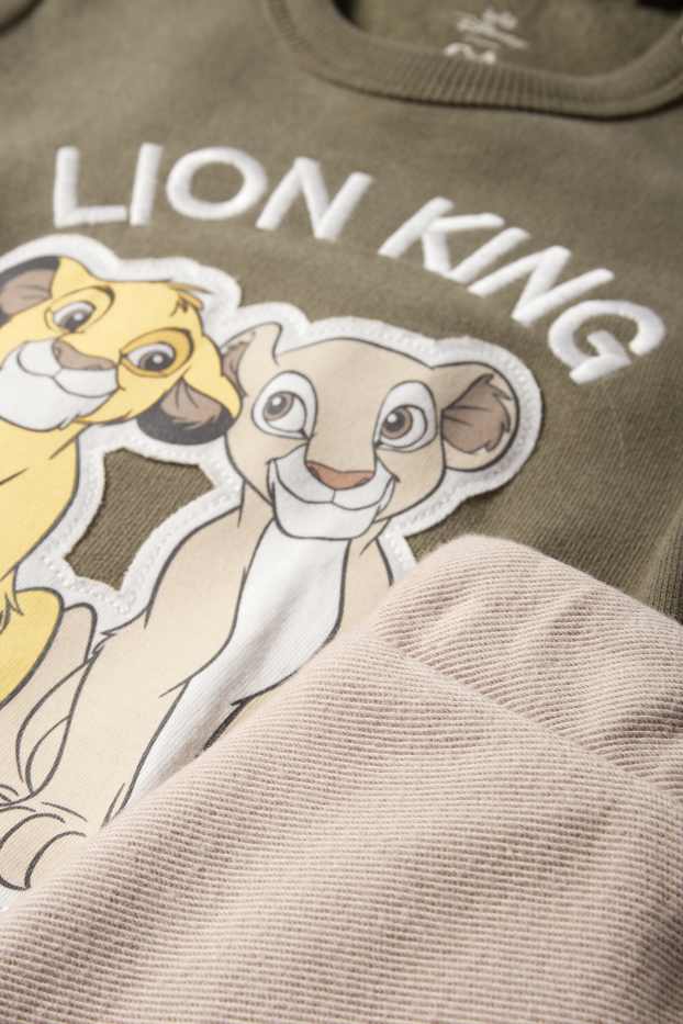 Baby Jungen - Der König der Löwen - Baby-Outfit - 2 teilig - dunkelgrün