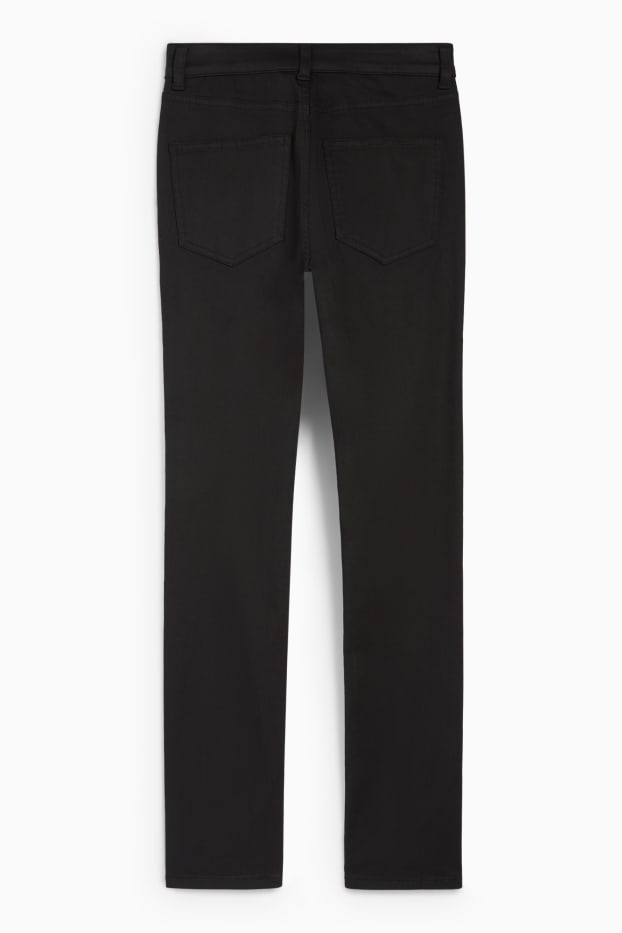 Women - Slim jeans - high waist - black