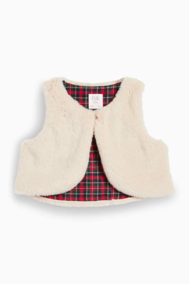 Miminka - dívky - Outfit pro miminka - 2dílný - tmavočervená