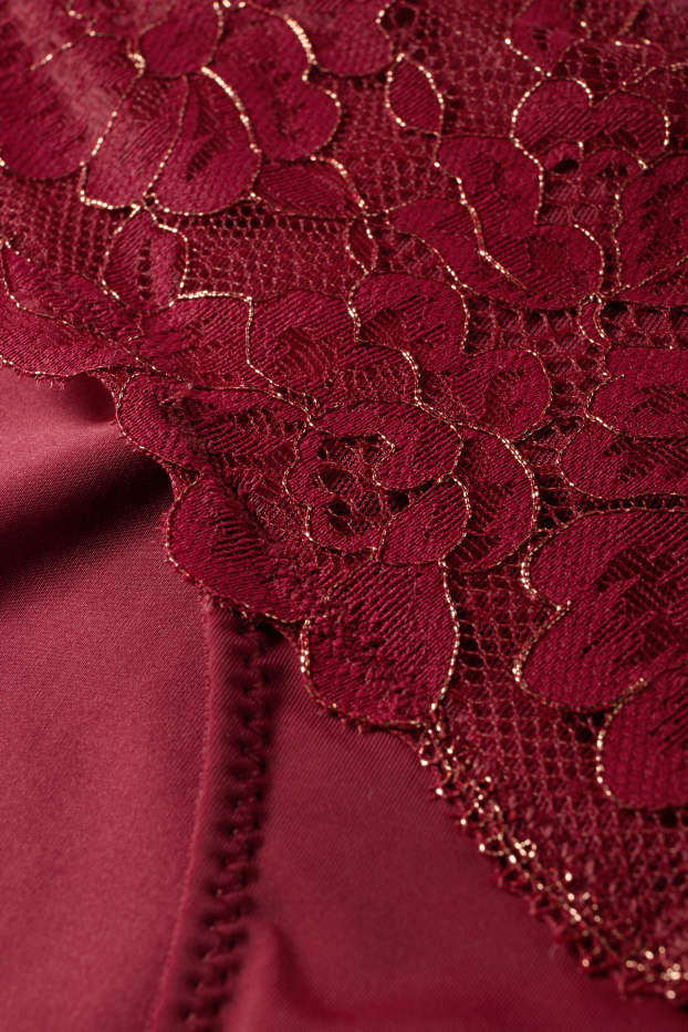Women - Knickers - dark red