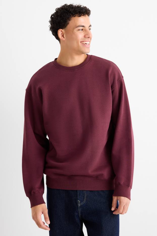Herren - Sweatshirt - bordeaux
