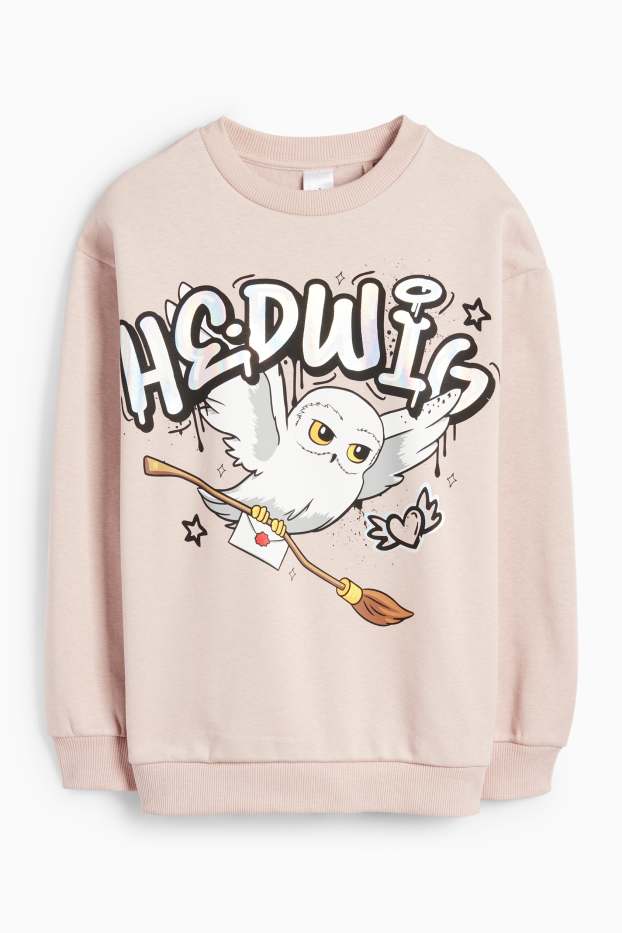 Enfants filles - Harry Potter - sweat - rose
