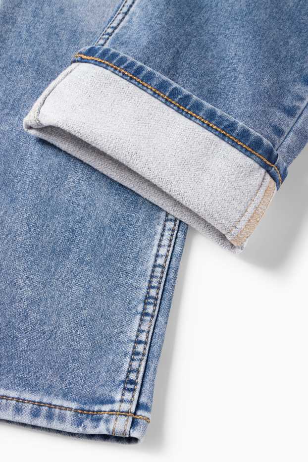 Children Boys - Straight jeans - thermal jeans - jog denim - denim-light blue