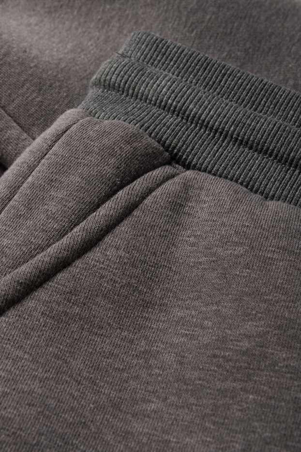 Kinder Jungen - Thermo-Jogginghose - grau