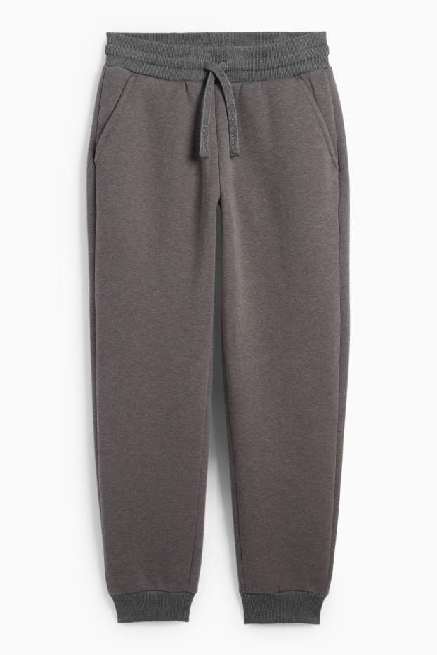 Kinder Jungen - Thermo-Jogginghose - grau