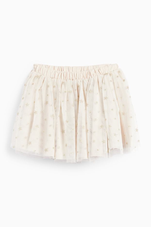 Bebeluși - fete - Fundă și steluțe - compleu bebeluși - 2 piese - roz