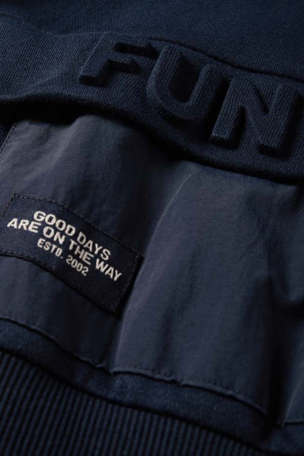 Children Boys - Set - hoodie and joggers - 2 piece - dark blue