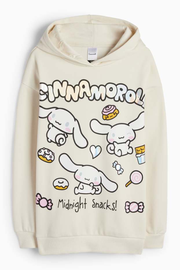 Children Girls - Cinnamoroll - hoodie - cremewhite