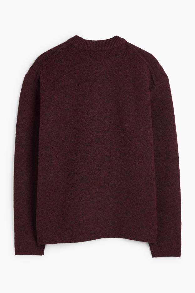 Pánské - Svetr - bordeaux